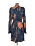 Babaton 100% Polyester Blue Cardigan Size M - photo 2
