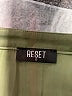 Reset 100% Polyester Green Short Sleeve Blouse Size S - photo 7
