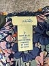 Odille 100% Silk Blue Sleeveless Silk Top Size 2 - photo 7