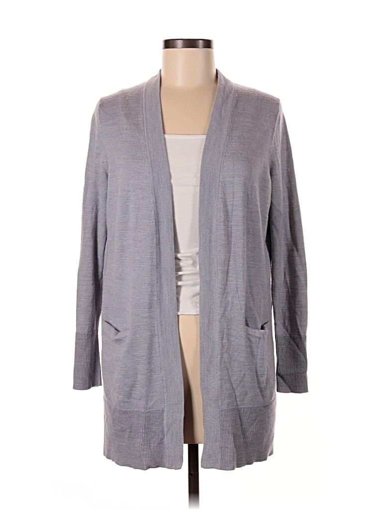 Pre-owned Nordstrom Cardigan Sweater In Gray