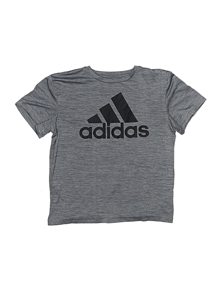 Pre-owned Adidas Originals Kids' Active T-shirt In Gray