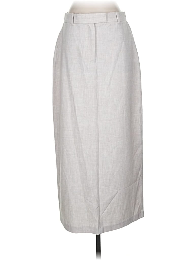 Pre-owned Abercrombie & Fitch Formal Skirt In Gray