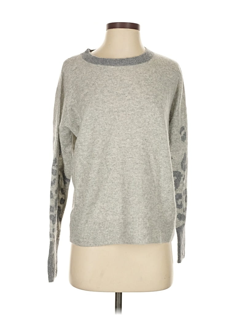 Pre-owned Vineyard Vines Cashmere Pullover Sweater In Gray