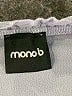 Mono b 100% Rayon Gray Long Sleeve Blouse Size S - photo 7