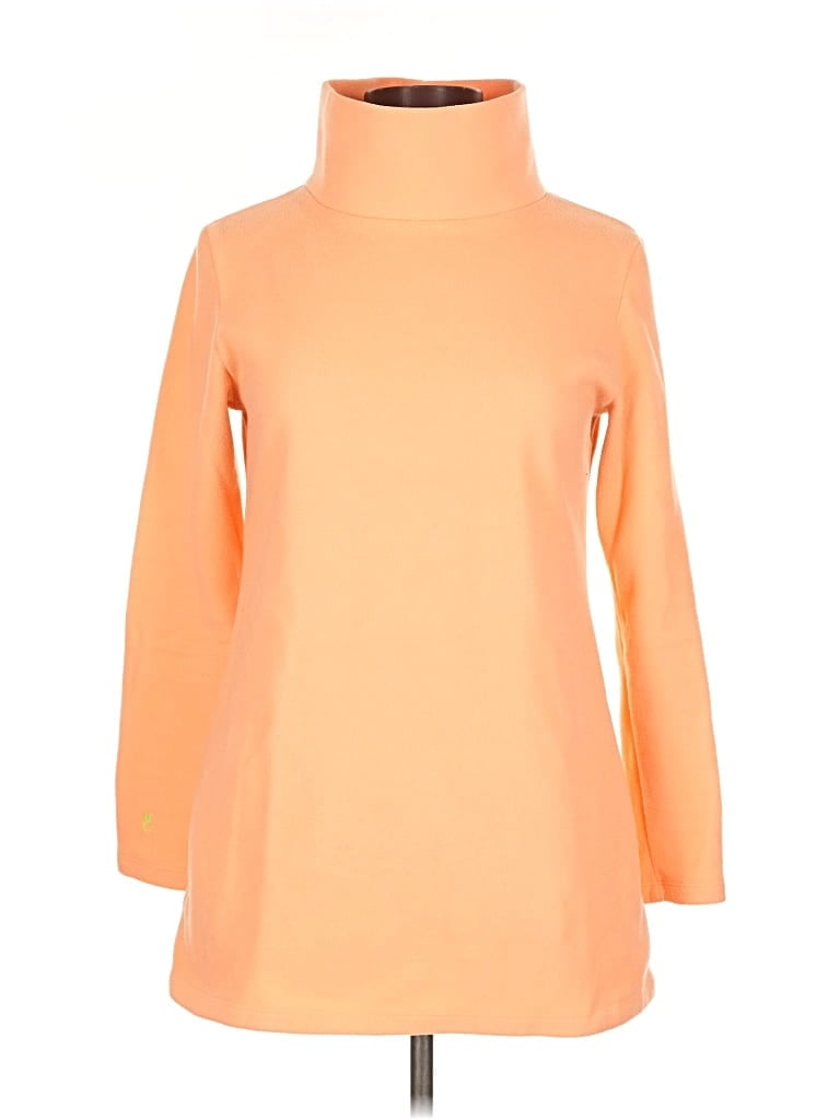 Pre-owned Dudley Stephens Turtleneck Sweater In Orange