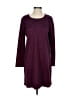 Kling 100% Polyester Purple Casual Dress Size 4 - photo 1
