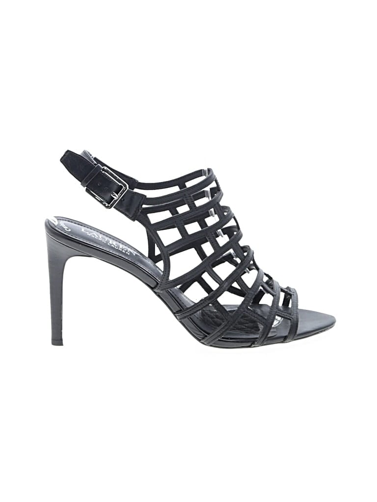 Pre-owned Polo Ralph Lauren Sandals In Black