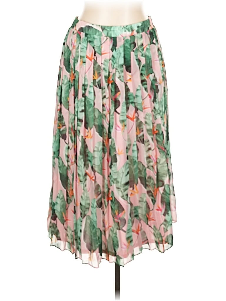 Eva Mendes By New York & Company Casual Skirt In Green