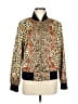 WD.NY Animal Print Gold Jacket Size M - photo 1