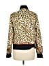 WD.NY Animal Print Gold Jacket Size M - photo 2