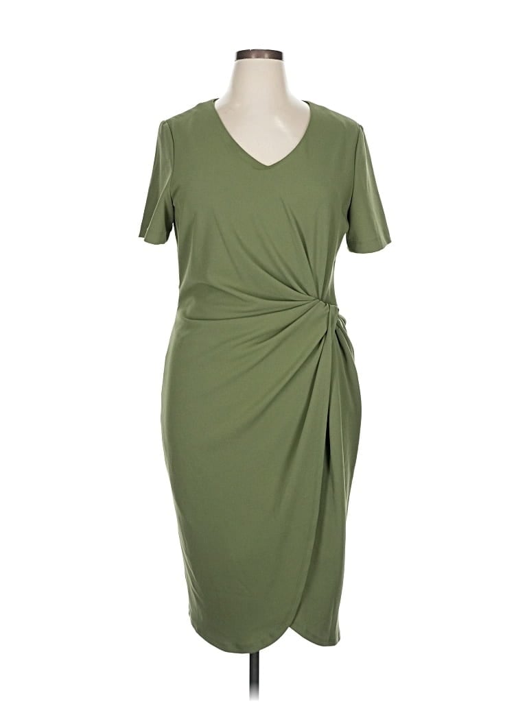 Pre-owned Tahari By Asl Cocktail Dress In Green