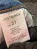 Just Black Blue Jeans Size 27 waist - photo 8