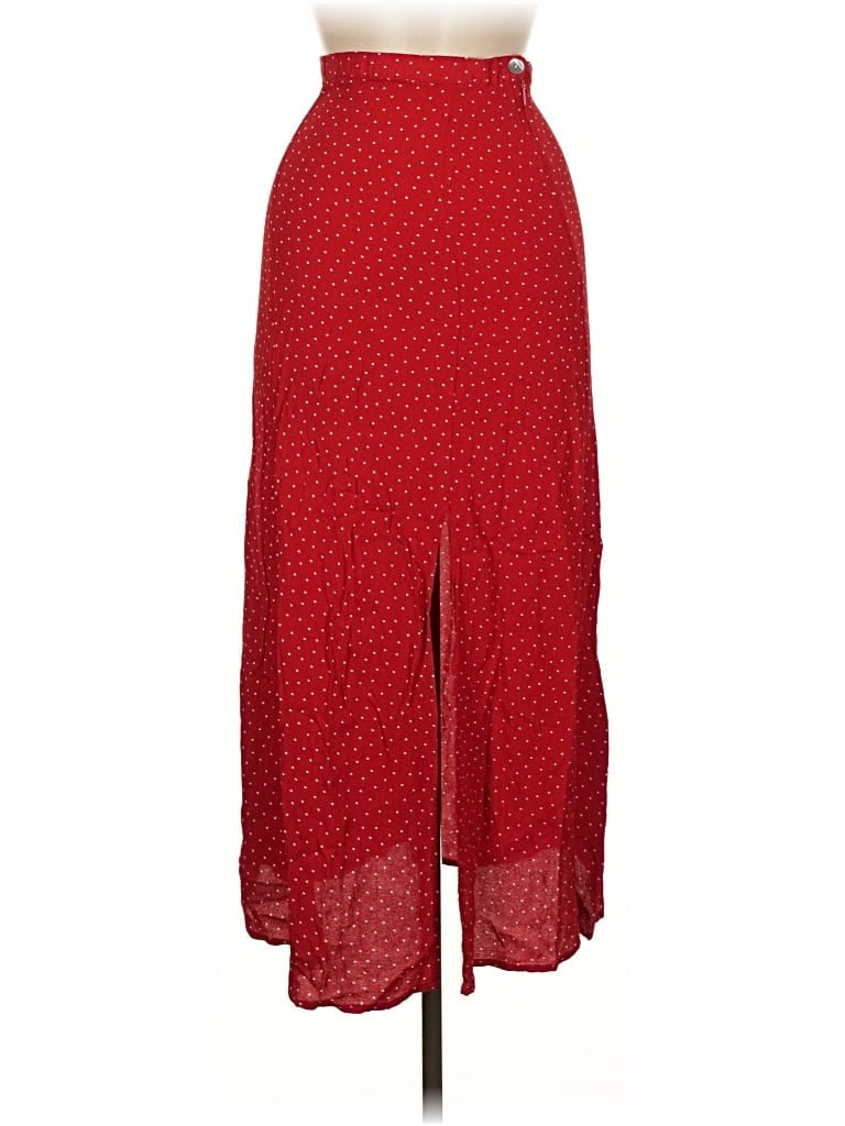 Pre-owned Jones & Co Casual Skirt In Red