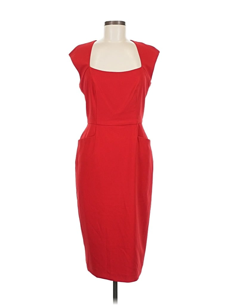 Pre-owned Ava & Aiden Cocktail Dress In Red