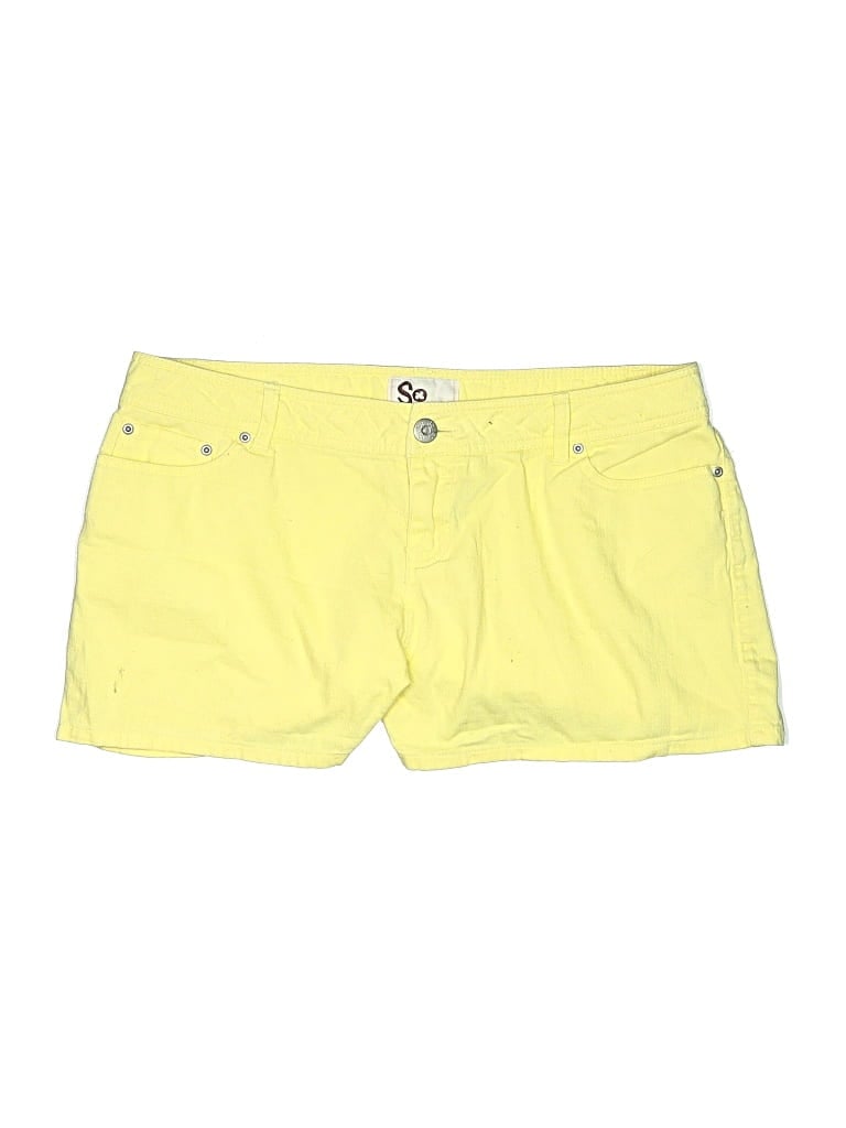 Pre-owned So Shorts In Yellow
