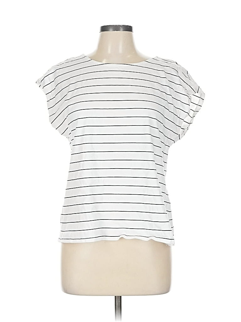 Pre-owned Nine Britton Short Sleeve T-shirt In White