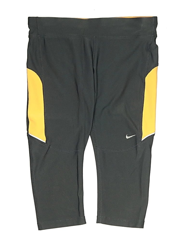 Pre-owned Nike Athletic Shorts In Yellow