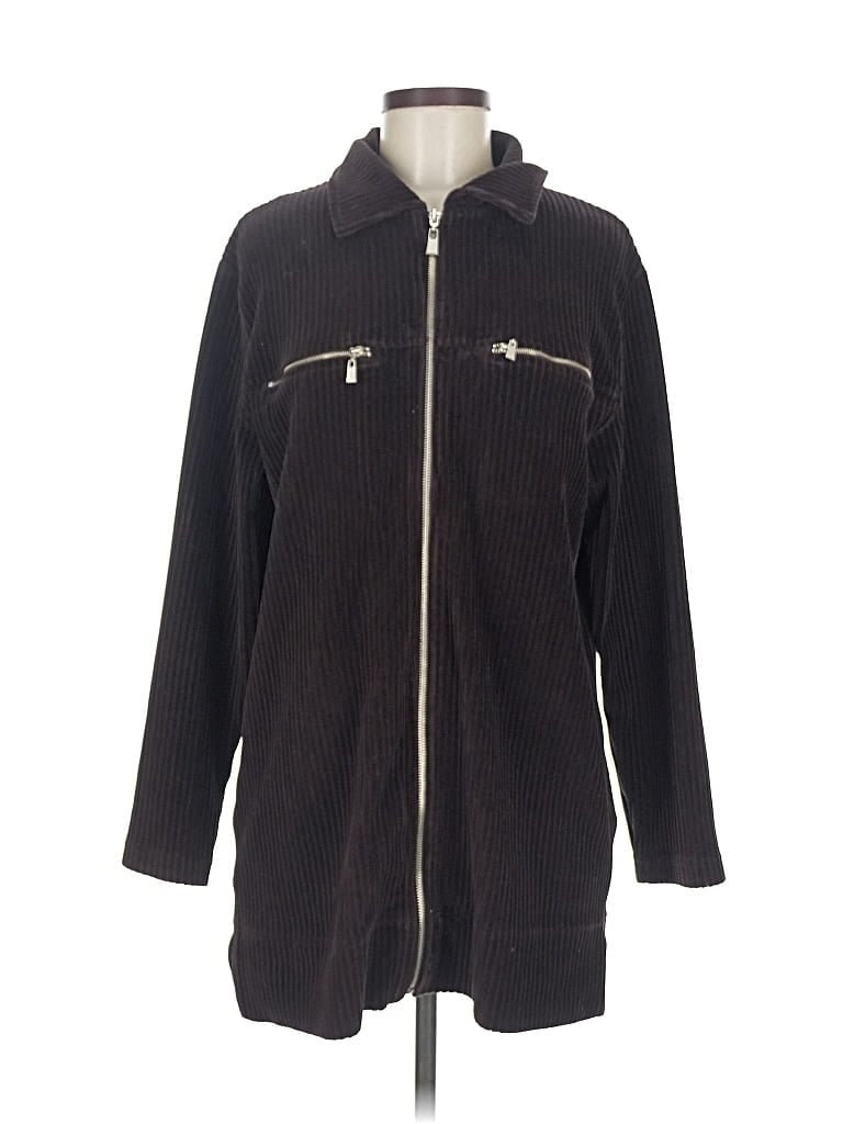 Pre-owned Classiques Entier Jacket In Brown