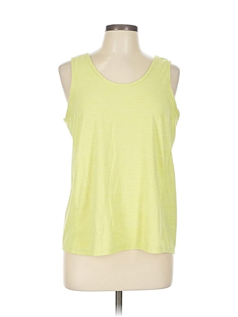 Pre-owned Active By Old Navy Sleeveless T-shirt In Yellow