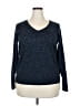 Amazon Essentials Polka Dots Blue Pullover Sweater Size XXL - photo 1