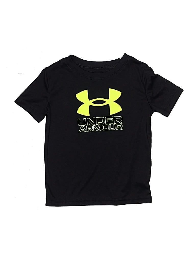 Pre-owned Under Armour Kids' Active T-shirt In Black