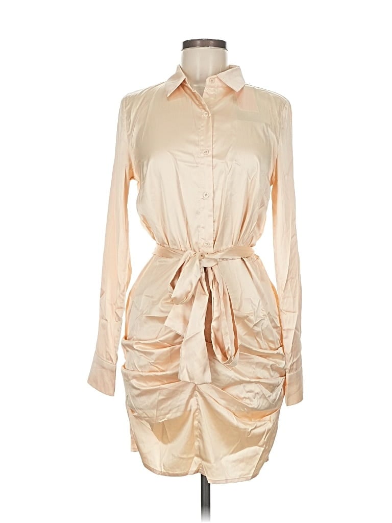 Prettylittlething Cocktail Dress In Brown