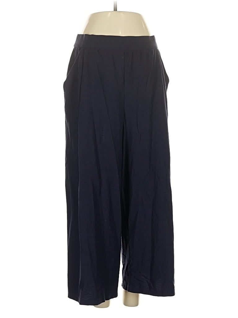 Pre-owned Eileen Fisher Casual Pants In Blue