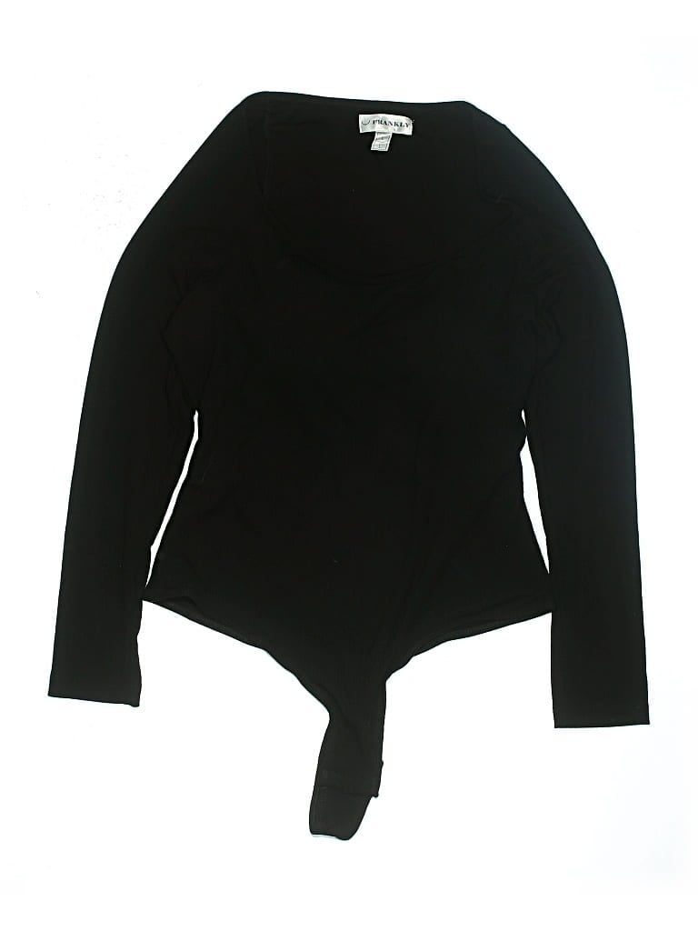 Pre-owned Frankly Apparel Bodysuit In Black