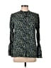 MICHAEL Michael Kors Green Long Sleeve Blouse Size S - photo 1