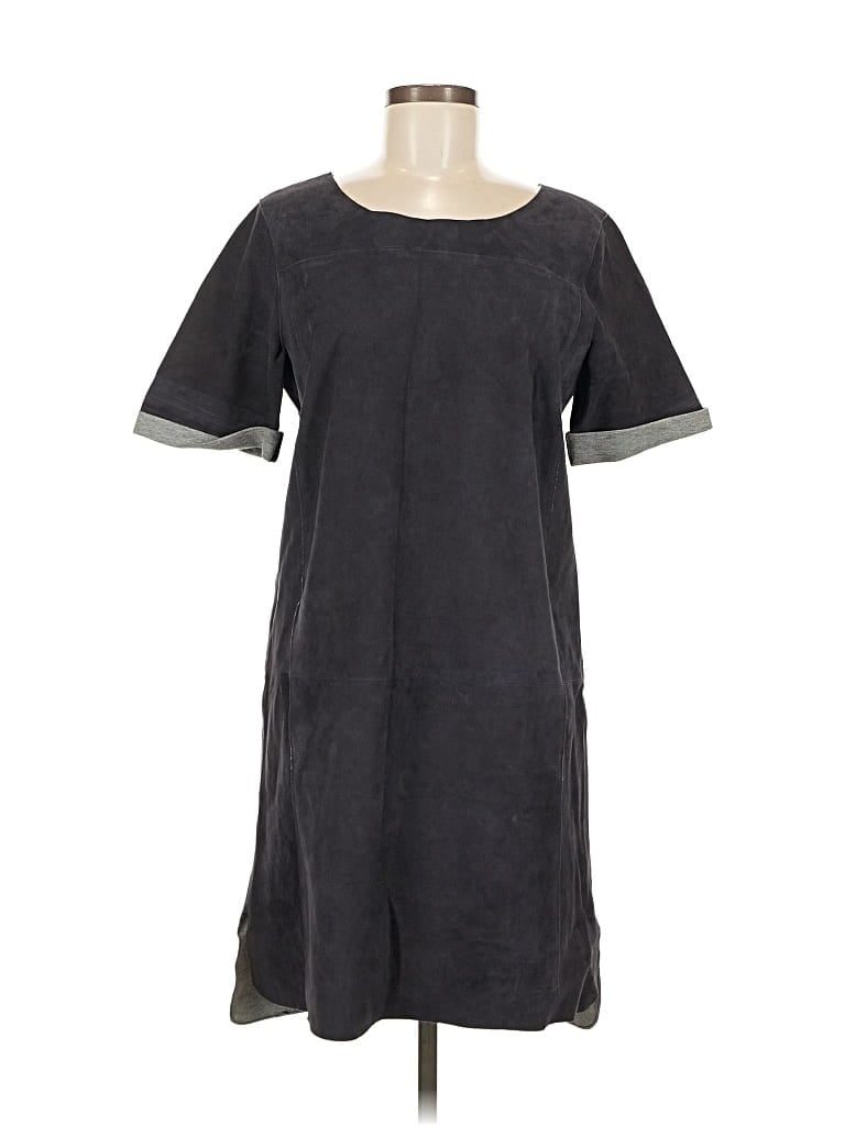 Pre-owned Vince Casual Dress In Gray