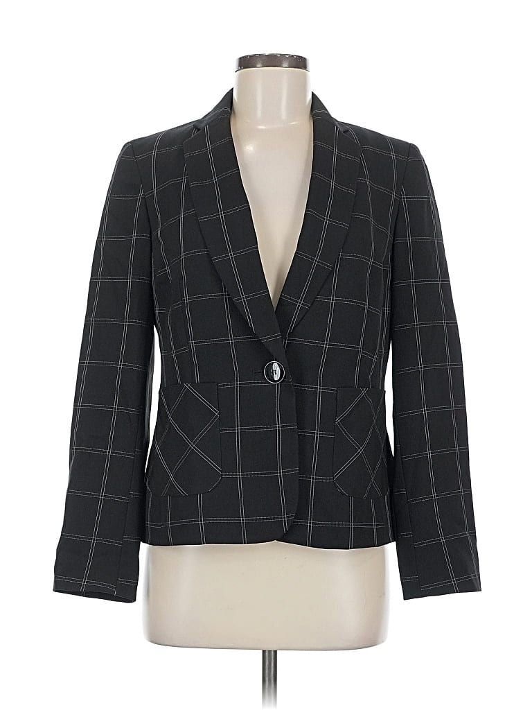 Pre-owned Kasper Blazer Jacket In Gray