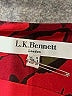 L.K. Bennett Graphic Red Cocktail Dress Size 6 - photo 7