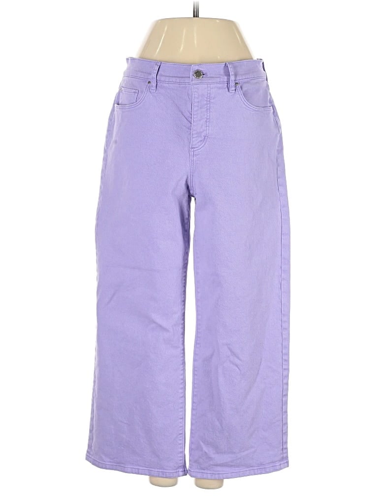 Pre-owned Ann Taylor Jeans In Purple