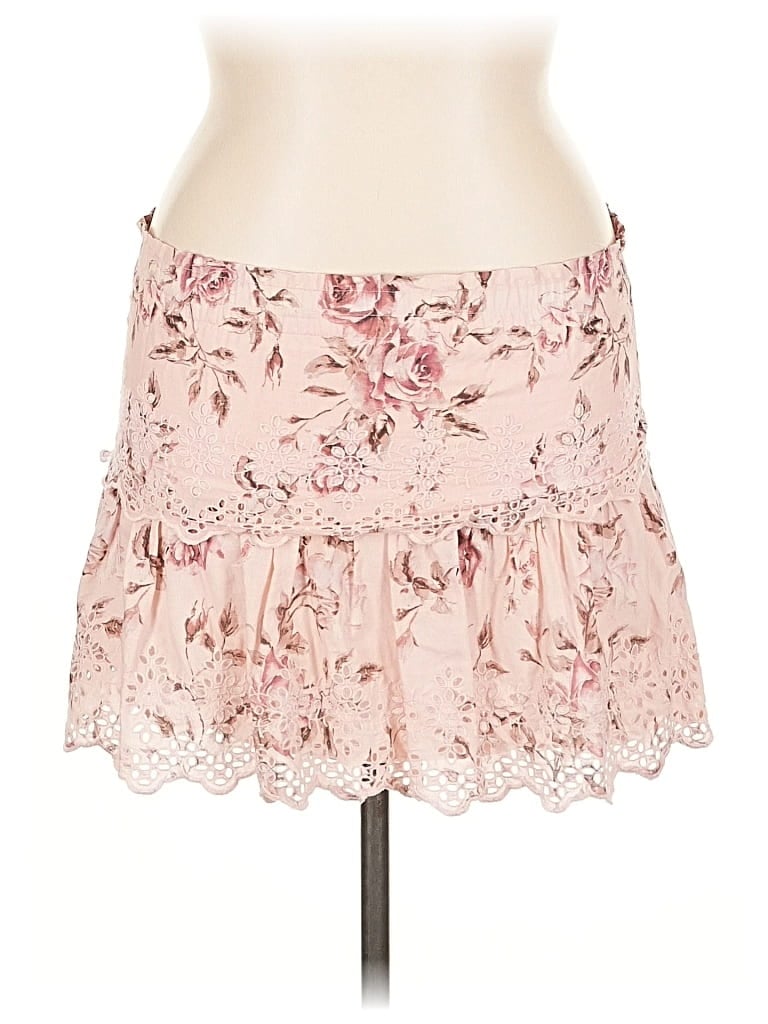 Pre-owned Gap Casual Skirt In Pink