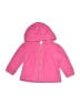 Old Navy 100% Polyester Pink Zip Up Hoodie Size 12-18 mo - photo 1