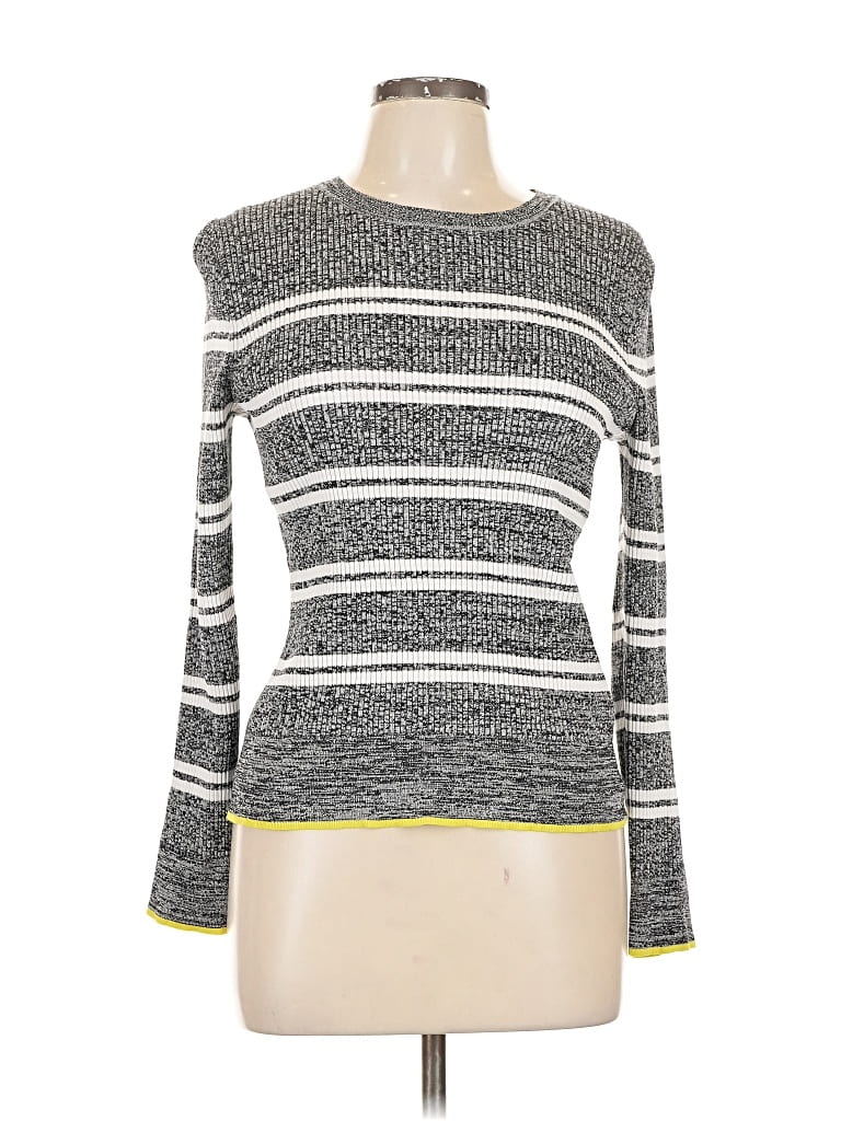 Pre-owned Banana Republic Pullover Sweater In Gray