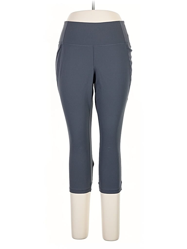 Pre-owned Livi Jeggings In Gray