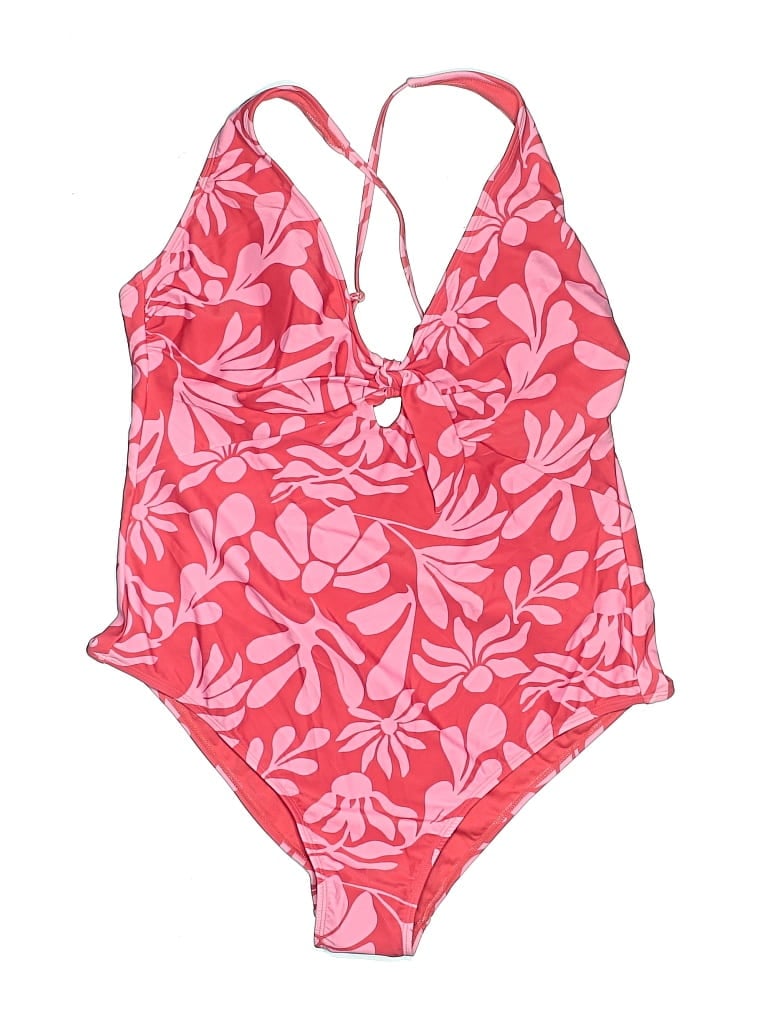 Shade & Shore One Piece Swimsuit In Pink