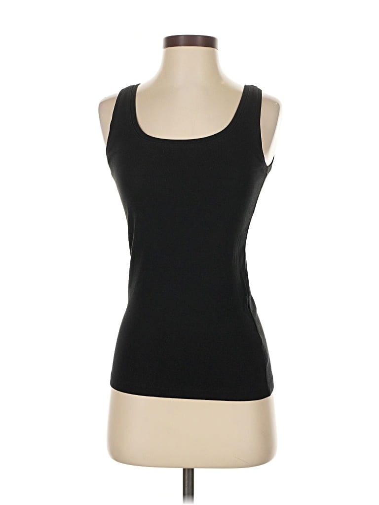 Pre-owned Gap Tank Top Black Strapless Neckline Tops