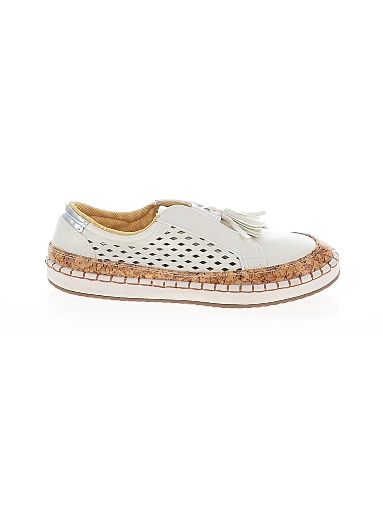 Pre-owned Unbranded Flats In White