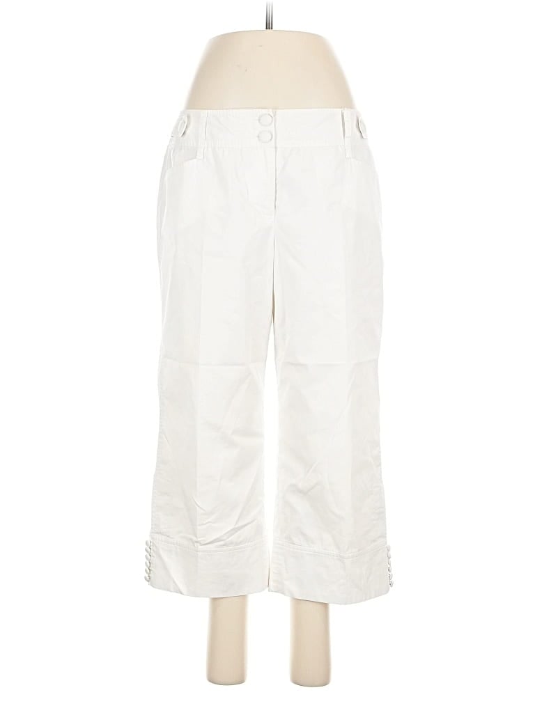 Pre-owned Ann Taylor Loft Casual Pants In White