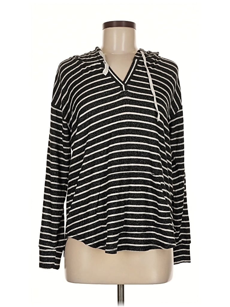 Pre-owned Market & Spruce Cardigan Sweater In Black