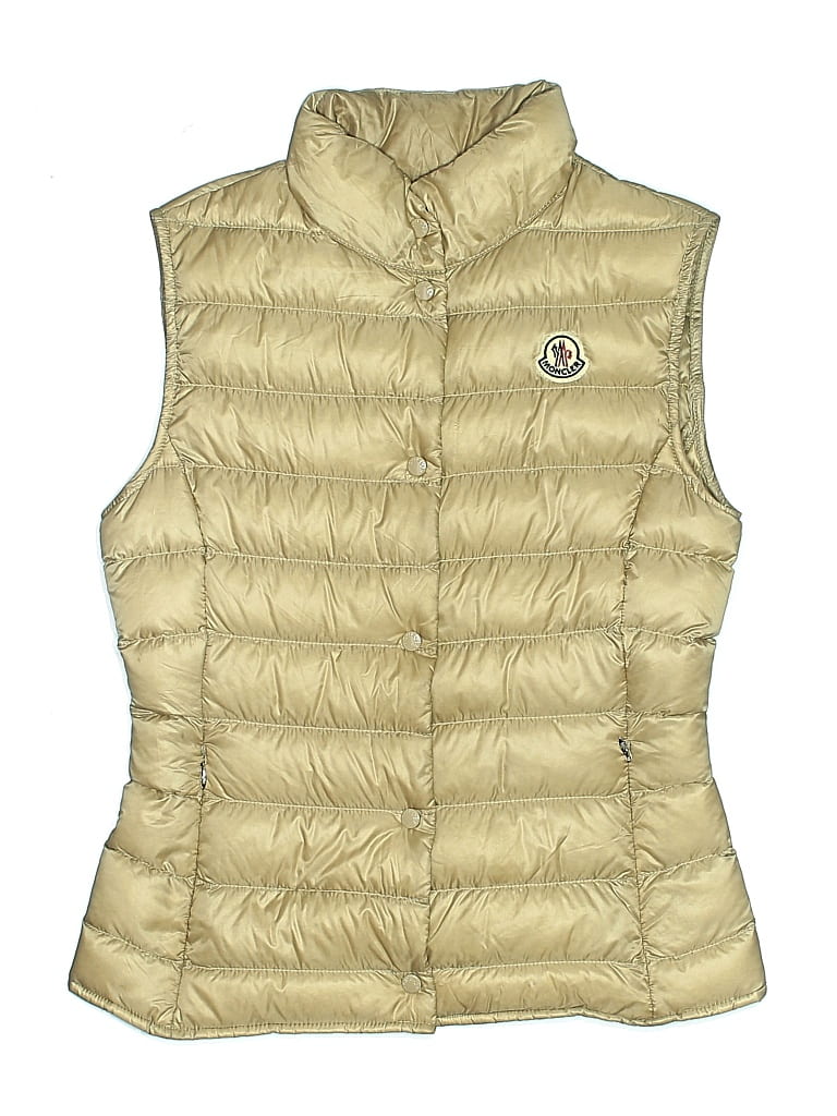 Pre-owned Moncler Kids' Vest In Brown