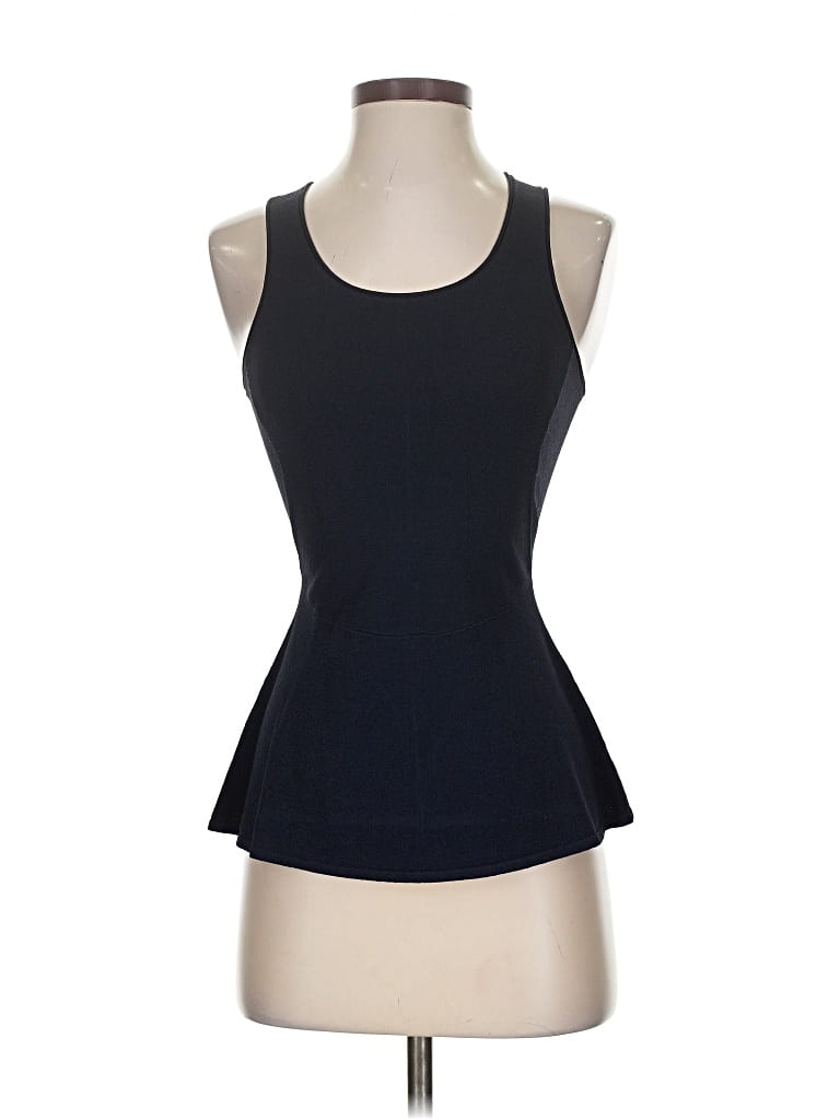 Pre-owned Autumn Cashmere Sleeveless Top Black Halter Neckline Tops