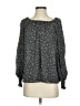 Max Studio 100% Polyester Black Long Sleeve Blouse Size XS - photo 1