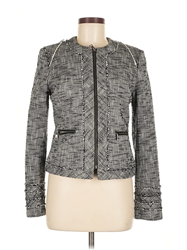 Pre-owned Banana Republic Cardigan Sweater In Gray