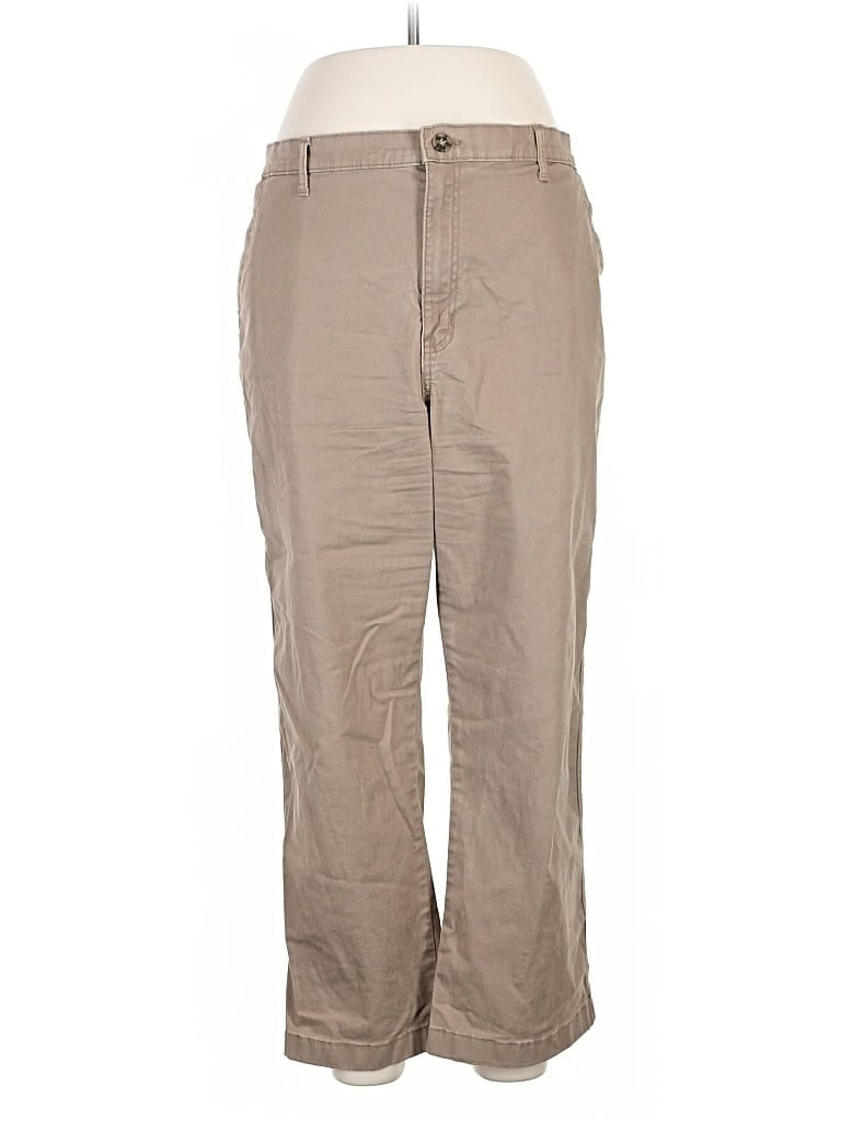 Pre-owned G.h. Bass & Co. Khaki Pant In Brown