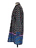 Jade 100% Polyester Print Blue Casual Dress Size S - photo 5