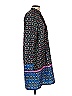 Jade 100% Polyester Print Blue Casual Dress Size S - photo 4
