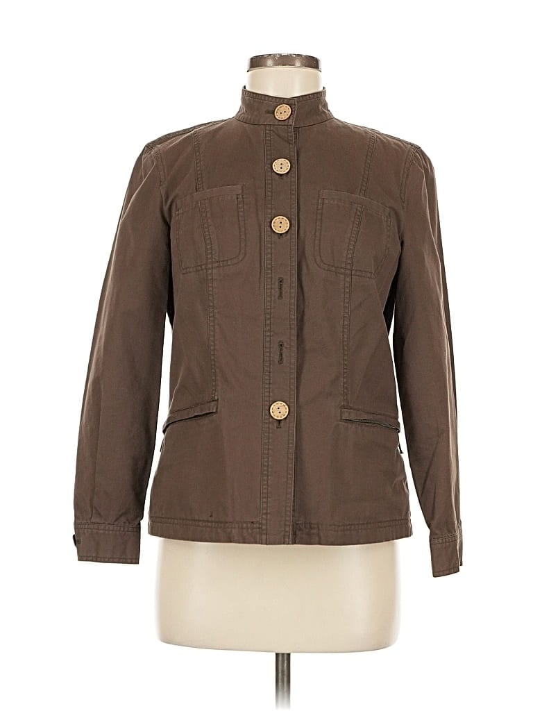 Pre-owned Coldwater Creek Jacket In Brown